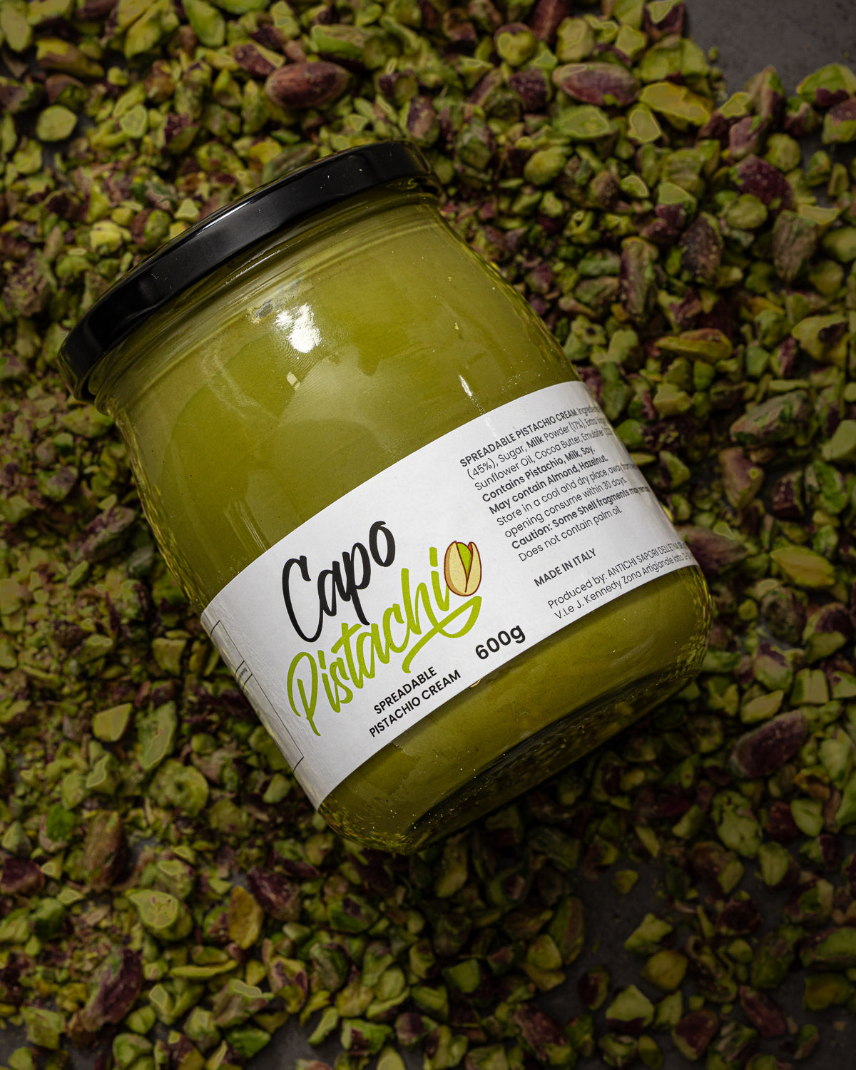 4 Jars of Capo Pistachio Spread (600g)